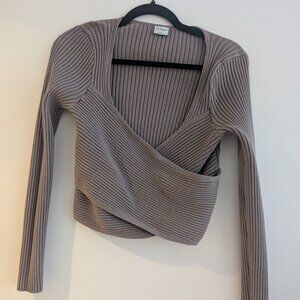 Abercrombie wrap top